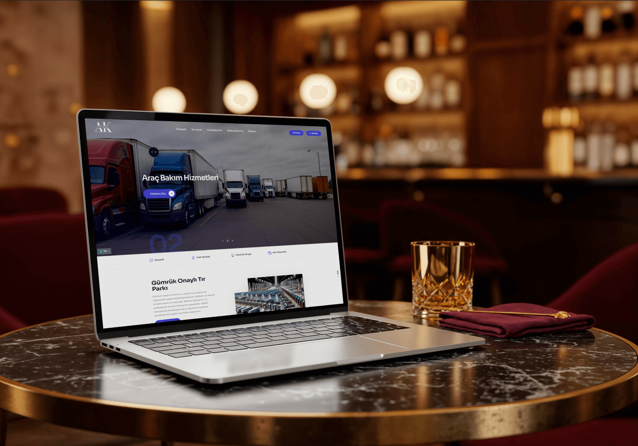 AZM Konak - Website Kodlama