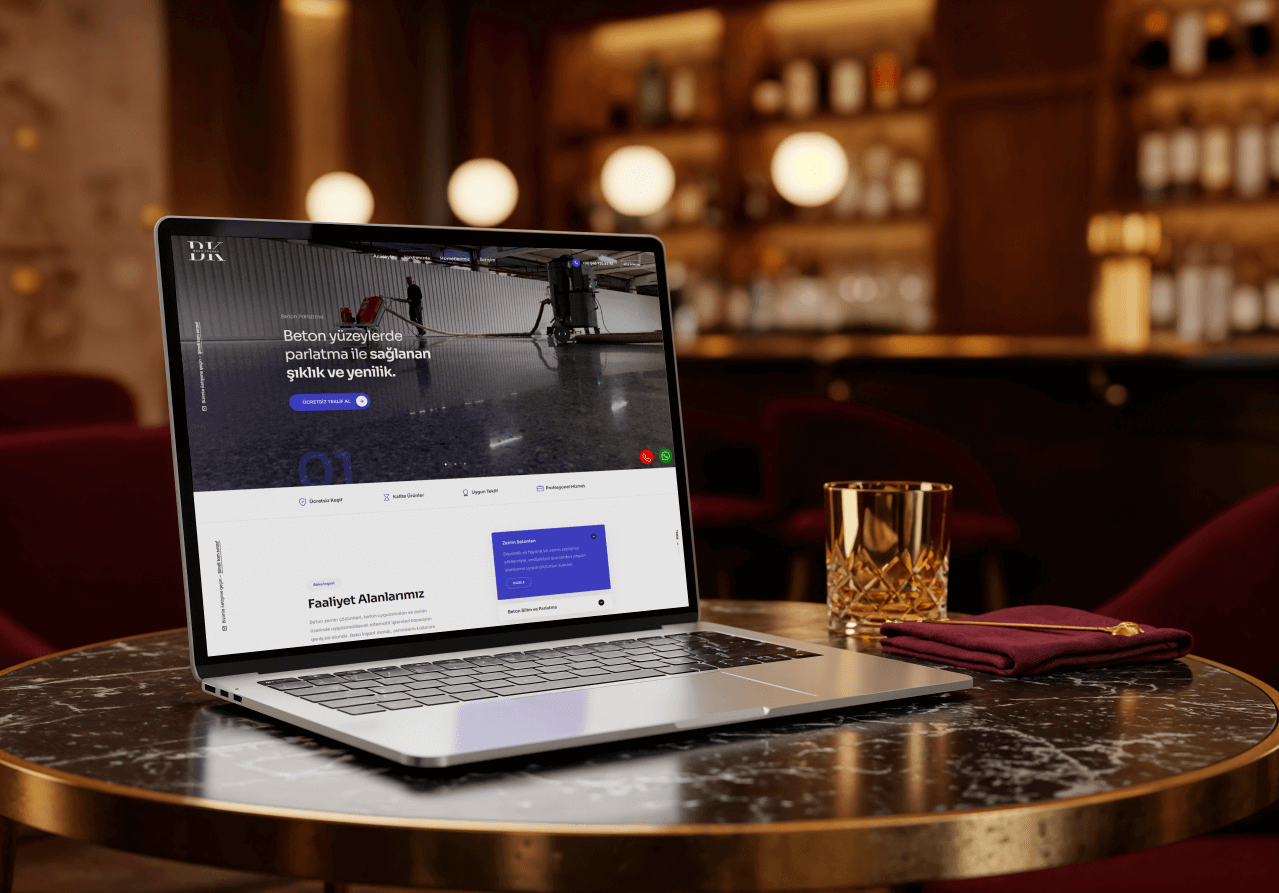 Beka İnşaat - Website Kodlama